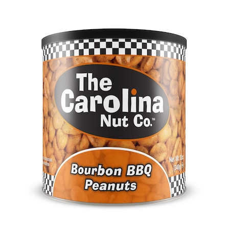 The Carolina Nut Co Carolina Nut Co. Bourbon BBQ Peanuts 12 oz Can 11007